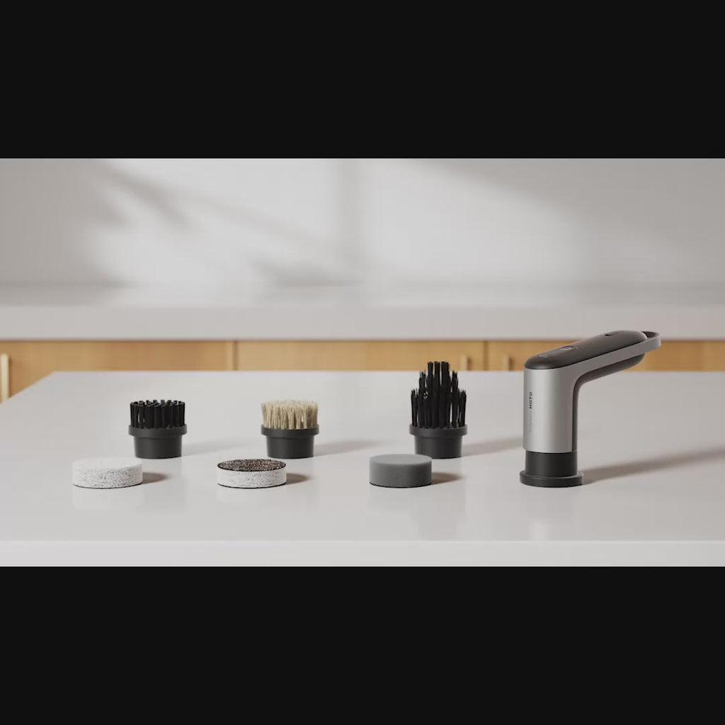 HOTO Grip Cordless Spin Scrubber