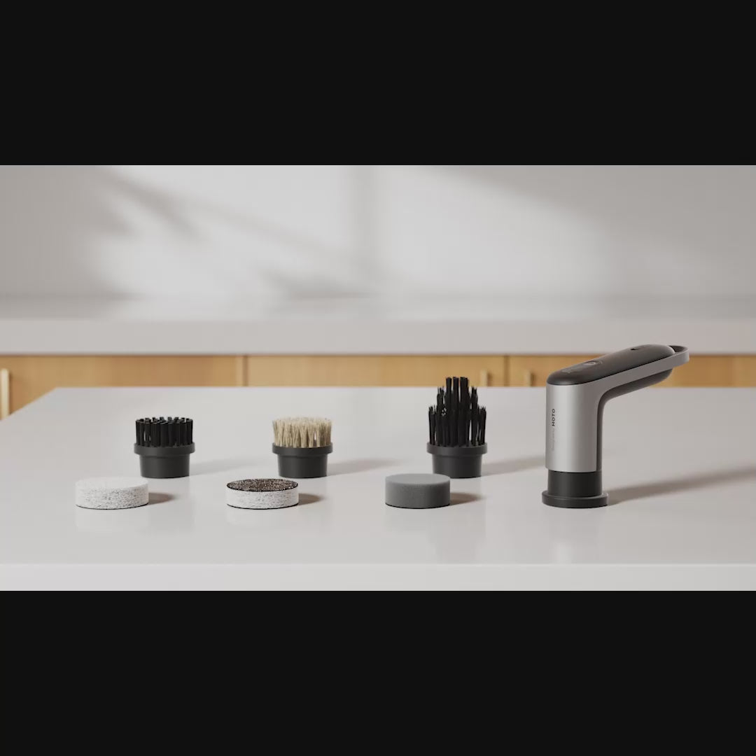 HOTO Grip Cordless Spin Scrubber