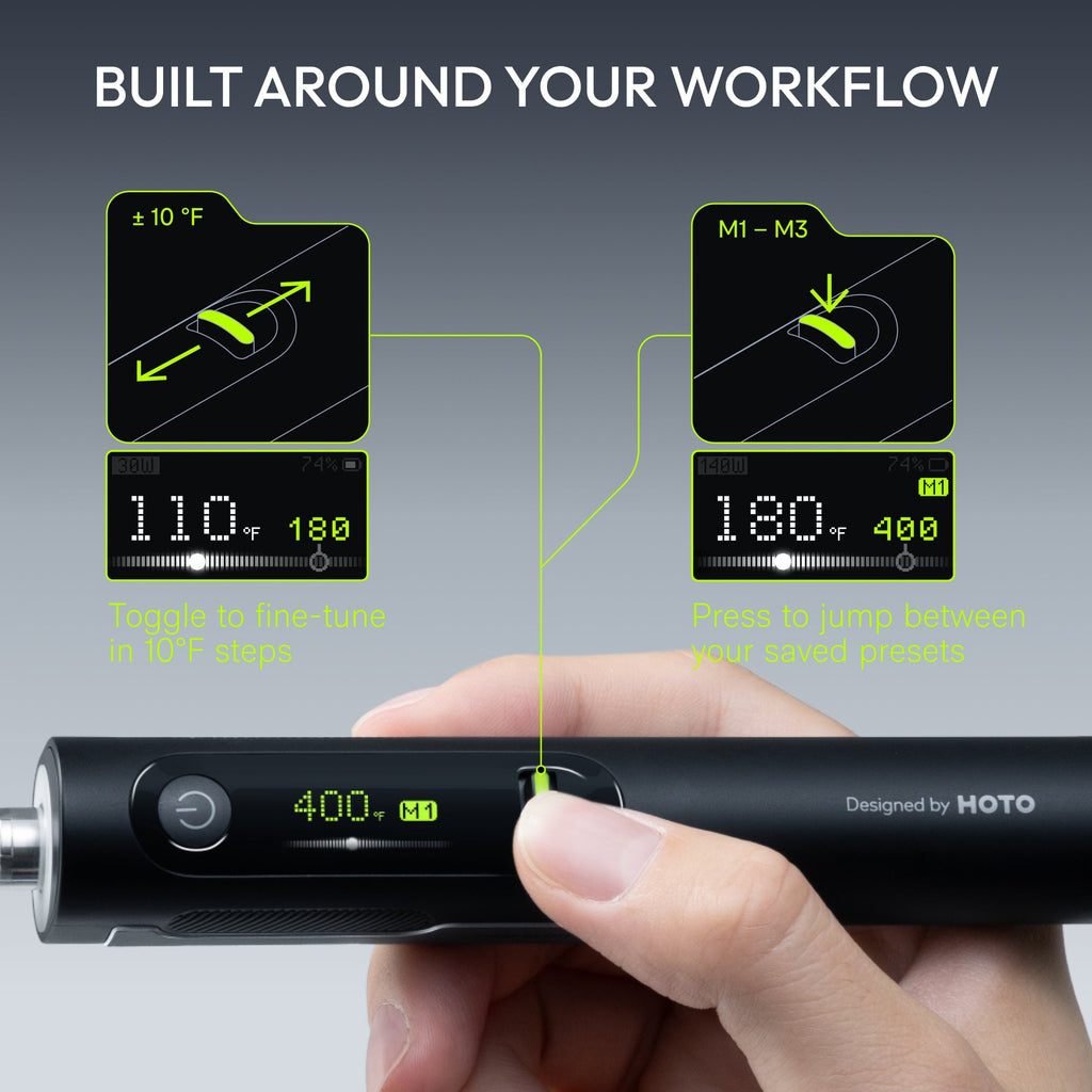 SNAPBLOQ Cordless Soldering Iron