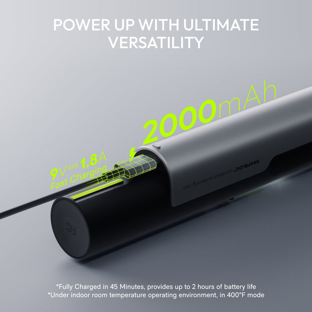 SNAPBLOQ Cordless Soldering Iron