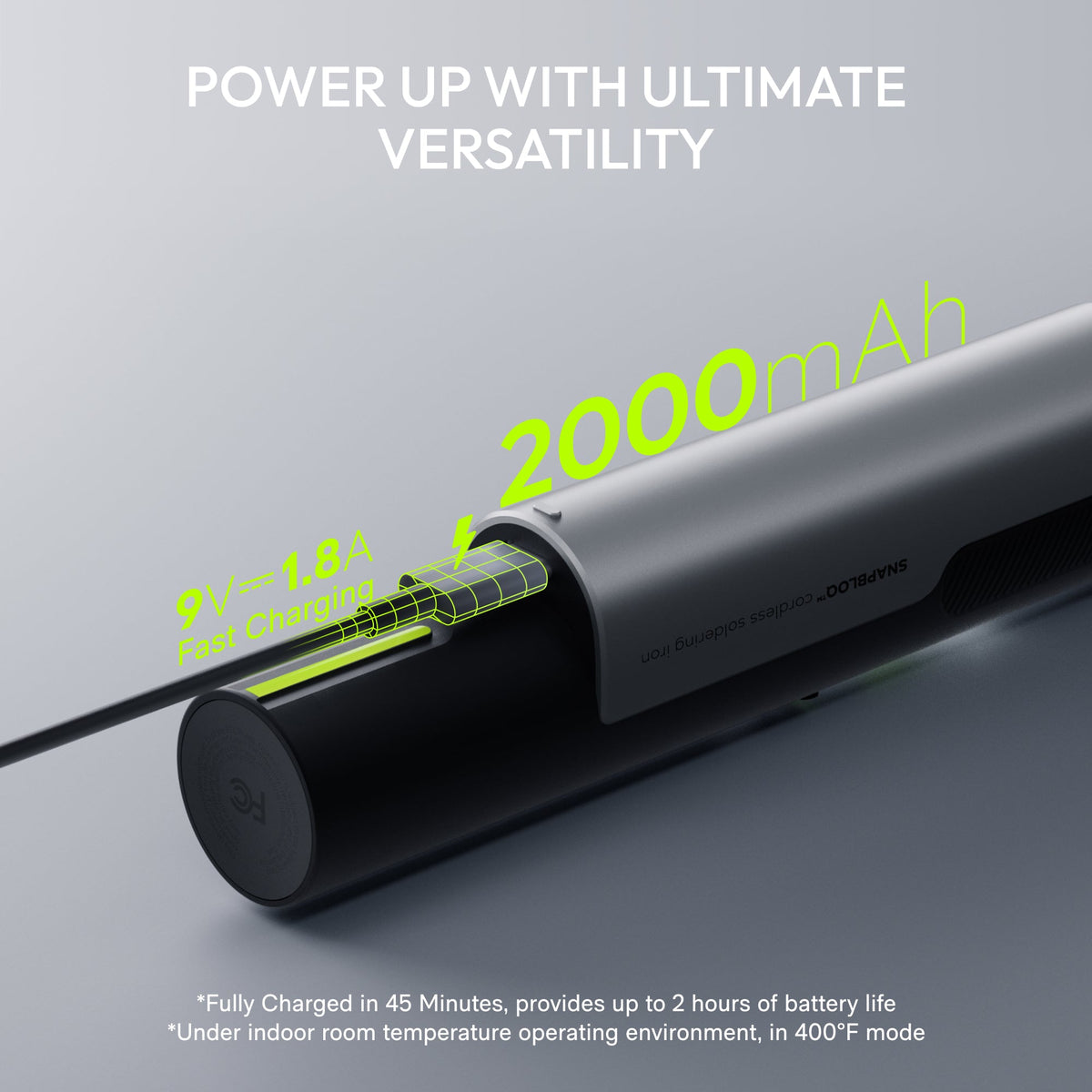 SNAPBLOQ Cordless Soldering Iron