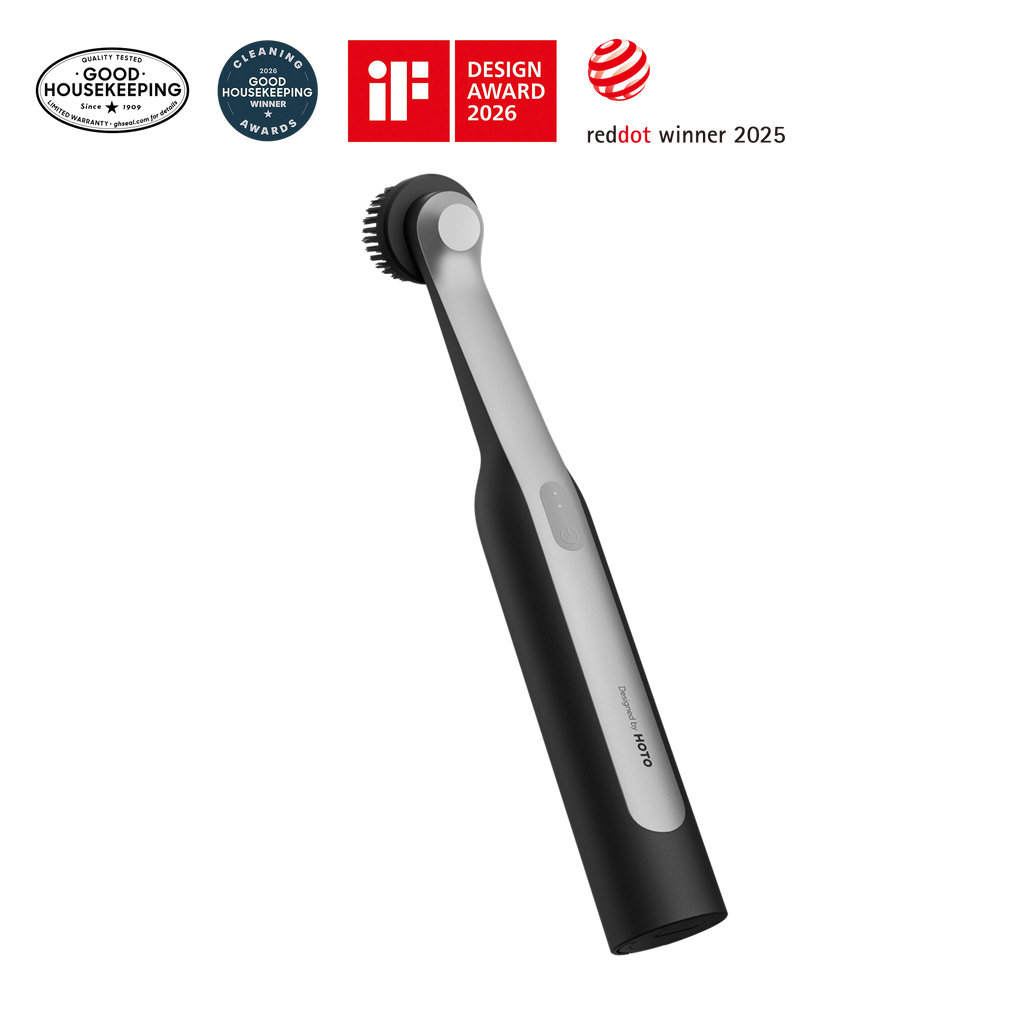 HOTO Wand Cordless Spin Scrubber