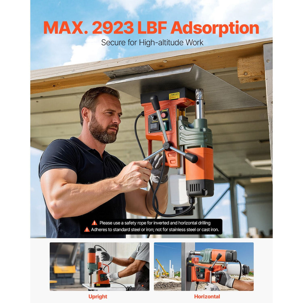 Portable Magnetic Drill Press for Metal Coring