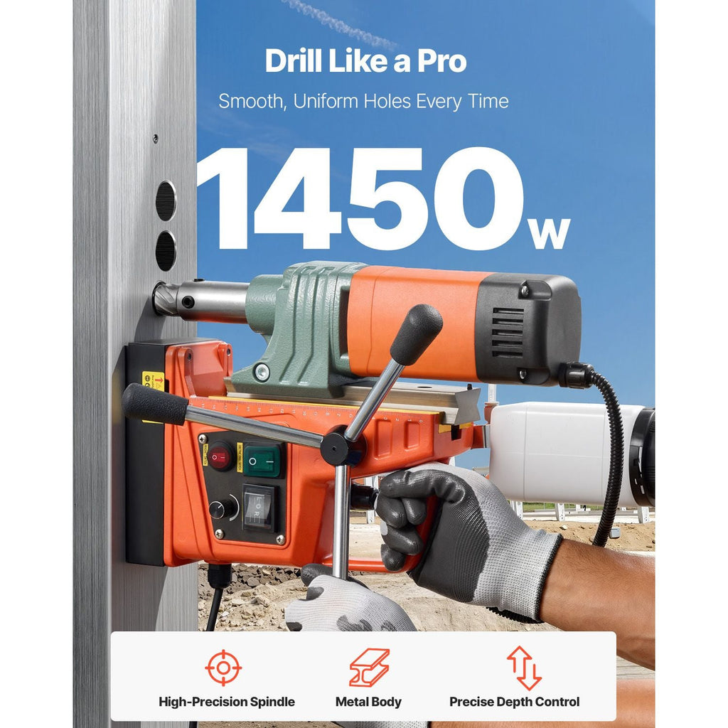 Portable Magnetic Drill Press for Metal Coring