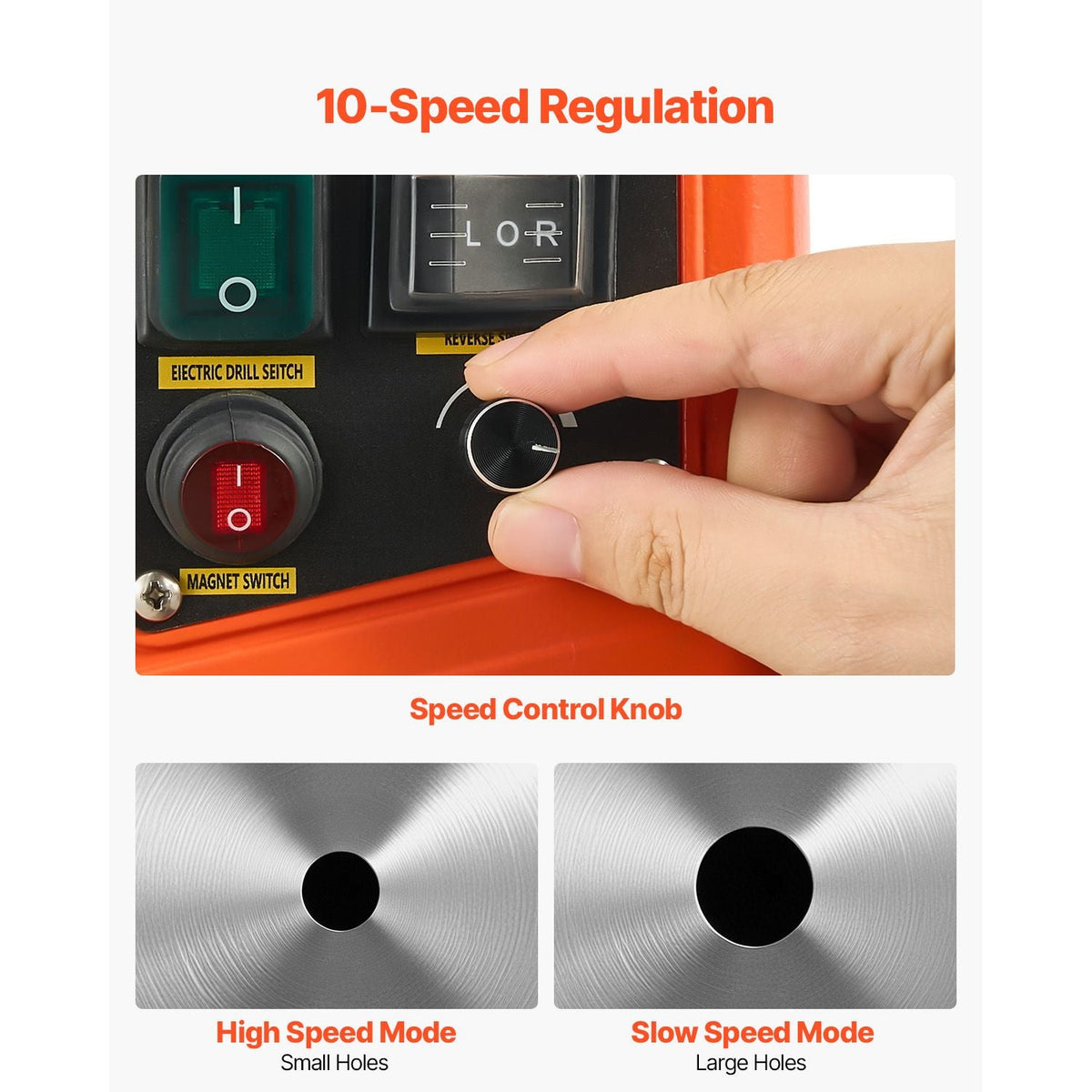 Portable Magnetic Drill Press for Metal Coring