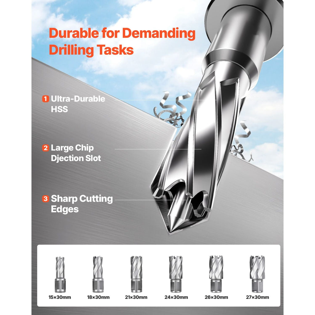 Portable Magnetic Drill Press for Metal Coring