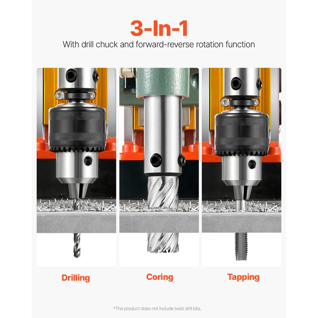 Portable Magnetic Drill Press for Metal Coring