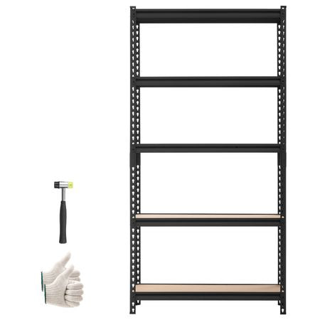 Adjustable Metal Shelving for Garage & Utility Storage